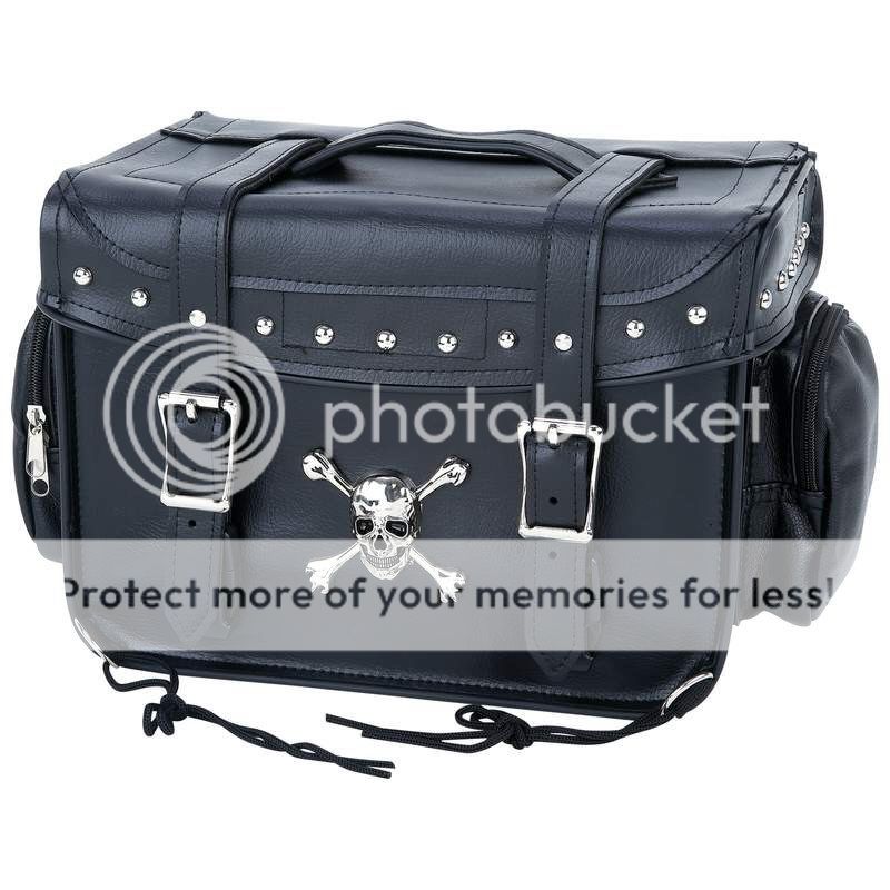 Ultimate Motorcycle Touring Insulated Cooler Trunk Bag Synthetic